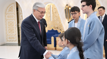 Жас шахматшыларға Ақордада экскурсия ұйымдастырылды (ФОТО)