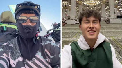 «44 күн, 8 мың шақырым»: Шымкенттік жігіт Медина қаласына велосипедпен жетті (ВИДЕО)