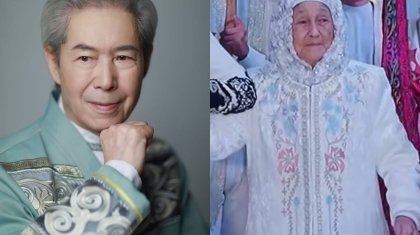 «Қош бол, періште ана!»: Әнші Нұрғали Нүсіпжанов қара жамылды (ВИДЕО)