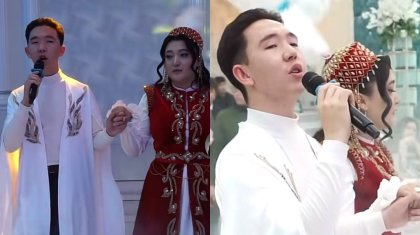 «Аққудың еркегі»: Қыз ұзатқан әнші жігіт сынның астында қалды (ВИДЕО)