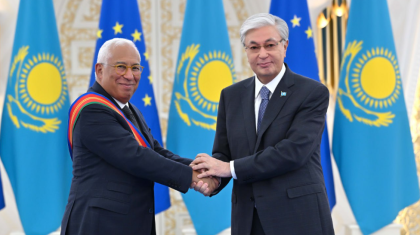 Президент Антониу Коштаны І дәрежелі «Достық» орденімен марапаттады