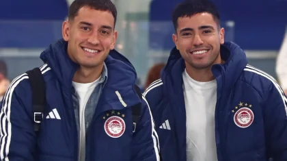 «Олимпиакос» командасының ойыншылары Астанаға келді