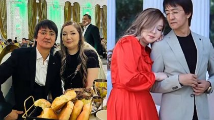 «Өзінен үлкен көрінеді»: Әйелін алғаш рет көрсеткен Еркін Нұржанов желіні шулатты (ВИДЕО)