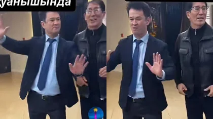 Медеу Арынбаевтың ішіп алған видеосы тарады (ВИДЕО)