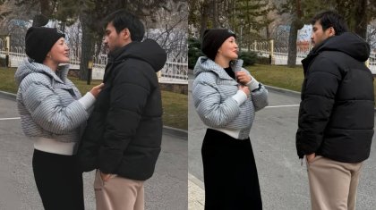 «Күйеуі суық қарайды»: Кәмшат Жолдыбаеваның жолдасымен түскен суреті қызу талқыға түсті