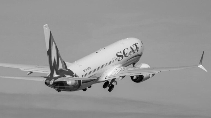 SCAT ұшағында жолаушы көз жұмды