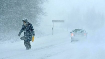 Бүгін ел аумағында боран мен екпінді жел соғып, көктайғақ болады