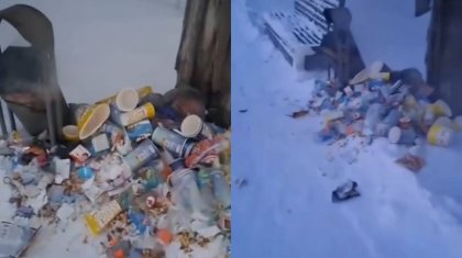 Семей саябақтары қоқысқа толды