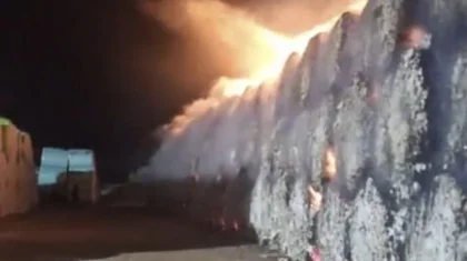 Түркістан облысында 260 тонна мақта жанып кетті