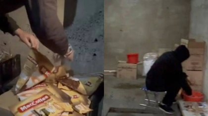 Шымкентегі лас гаражда «MacCoffee» 3/1 дайындалып, дүкендерде сатылып келген