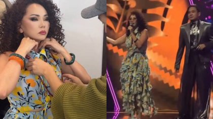 «Түк дауысы жоқ»: Баян Алагөзова ән айтамын деп сынға ұшырады (ВИДЕО)