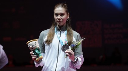 София Актаева семсерлесуден Әлем кубогының күміс жүлдегері атанды