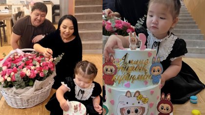 «Әкесінің көшірмесі»: Алтынай Жорабаева екінші күйеуінен туған қызын көрсетті (ФОТО)