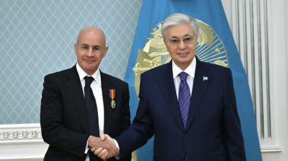 Президент Йохан Элиашты II дәрежелі «Достық» орденімен марапаттады