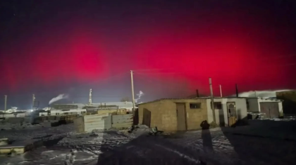 Ерекше құбылыс: Маңғыстау аспаны қызылға боялды (ФОТО)