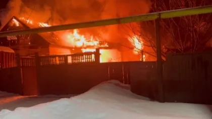 Батыс Қазақстанда өртенген үйден 3 адамның денесі табылды (ВИДЕО)