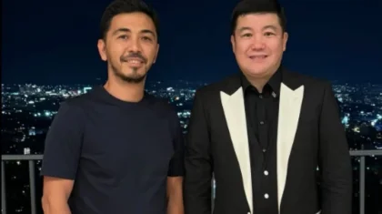 «Екі клоун»: Дәурен Айдарқұловтың Тұрсынбекпен жариялаған суреті жұртқа жақпай қалды