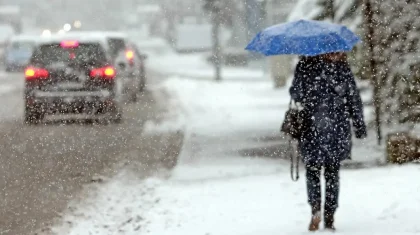 Қар аралас жаңбыр жауады: Бүгін ел аумағында күн райы қалай құбылады