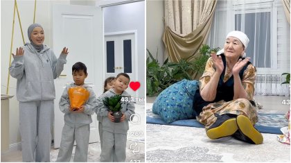 «Анамның орнын басқан жан»: Абай Бегейдің қызы нағашы әжесіне тосынсый жасады (ВИДЕО)