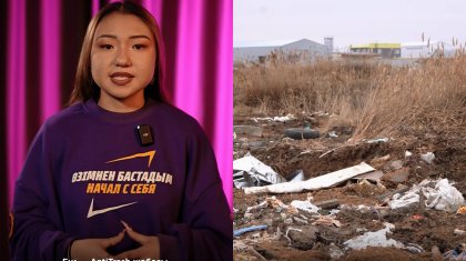 «Қаламызды ластауға жол бермейміз!»: Жаңа адамдар Қостанайдағы заңсыз қоқыс үйіндісінің жанында блокпост орнатты