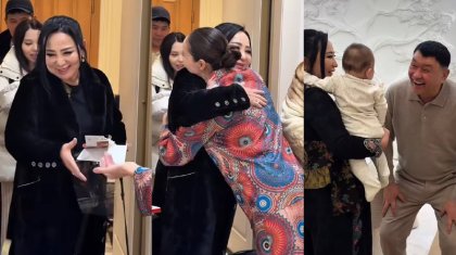 «Бүкіл Қазақстан қуанып отыр»: Жұлдыз Әбдікәрімова ата-енесін жаңа үйіне шақырды (ВИДЕО)