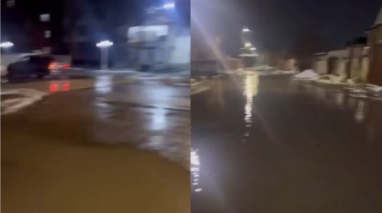 Таразда арық бітеліп, көшелер көлге айналды: тұрғындар әкімдікке ашулы