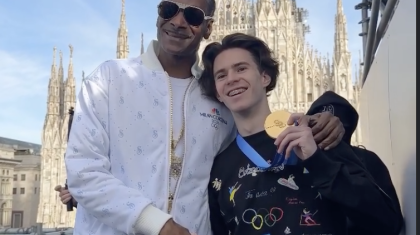 «Тарихи сәт»: Михайл Шайдоров әйгілі Snoop Dog-пен кездесті (ВИДЕО)