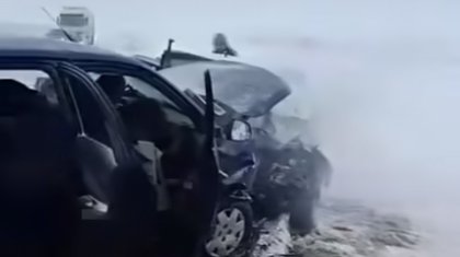 4 адам қаза тапты: Абай облысында жантүршігерлік жол апаты болды (ВИДЕО)