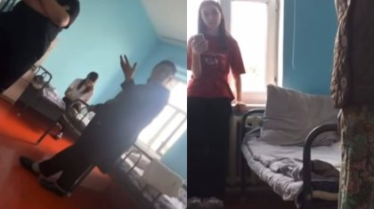 Түркістан облысында студент қыздарды ерлер бөлмесі мен әжетхана тазалауға мәжбүрлеген (ВИДЕО)