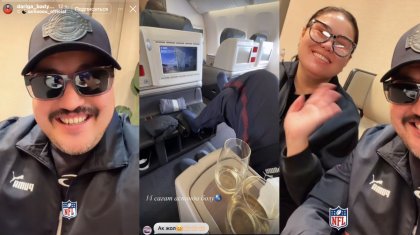 «Апам жанымда»: Дариға Бадықова мен Олжас Абай АҚШ-қа кетті (ВИДЕО)