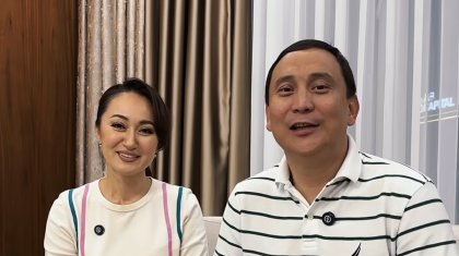 «Бөлек жату туралы ой болған жоқ»: Қайрат Әділгерейдің жары отбасы құпиясын айтты (ВИДЕО)