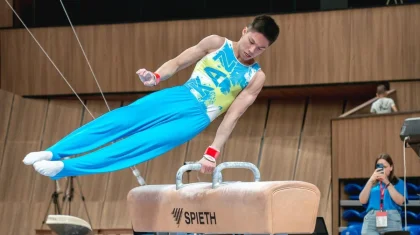 Спорттық гимнастика: Зейнолла Ыдырысов Әлем кубогы кезеңінде күміс медальға ие болды