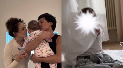 «Уақыт тез өтеді»: Жұлдыз Әбдікәрімова кенжесін көпшілікке көрсетті (ВИДЕО)