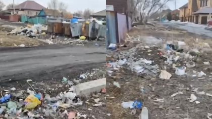 Көкшетауда тұрғындардың шыдамы таусылды: қоқыс алаңы қашан тазаланады?