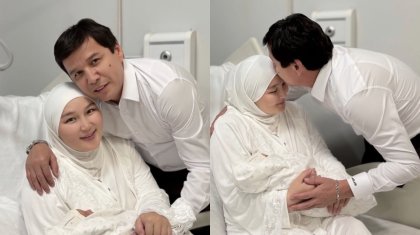 «Тәп-тәтті ханшайым келді»: Әнші Абай Бегей сегізінші рет әке атанды (ФОТО)