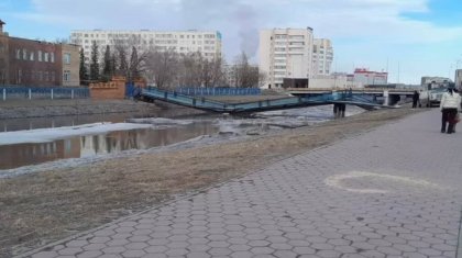 Көкшетауда апатты көпір құлады: қауіпті нысанға кім жауап береді?