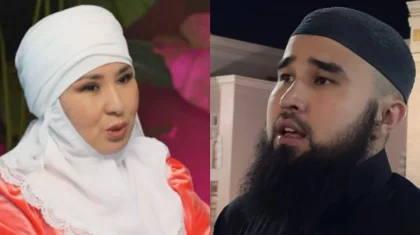 «5 метрлік Қыдыр атаны рекордқа кіргіздік»: Жүгінісовтердің анасы туған күніндегі ерекше оқиға туралы