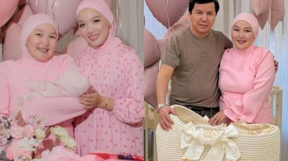 «Тағы туып, 10 балаға жеткізсін»: Абай Бегейдің қызы екінші анасын қолдап шықты (ФОТО)