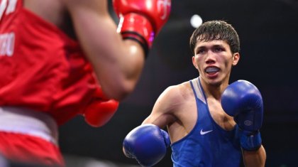Санжар Тәшкенбай Азия чемпионатында нокдаунға түсті
