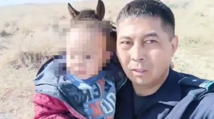 Абай облысында полицей 3 жасар баланы жазық даладан тауып алды (ВИДЕО)