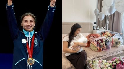 Паралимпиада чемпионы Ақмарал Науатбек алғаш рет ана атанды