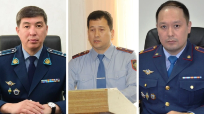 Атырауда шу шықты: полицияның ірі басшылары бір күнде қызметінен қуылды
