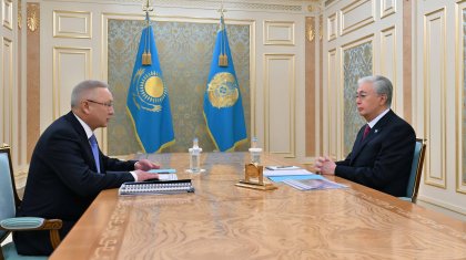 Тоқаев Жетісу облысының әкімі Бейбіт Исабаевты қабылдады