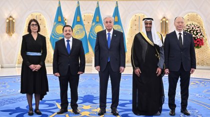 Қасым-Жомарт Тоқаев 4 мемлекеттің елшісіне сенім грамоталарын тапсырды