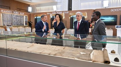 Тоқаев Алтын Орда мұрасына арналған тақырыптық көрмемен танысты