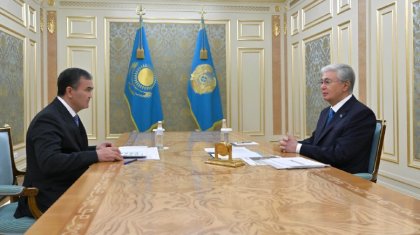 Жеңіс Қасымбек Президентке елорданың әлеуметтік-экономикалық дамуы жөнінде мәлімет берді