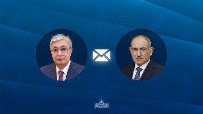 Тоқаев Арменияның Премьер-министрін құттықтады