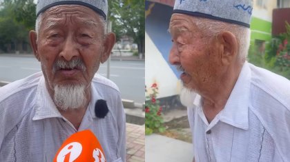 «2 сағат сайын ұрды»: Туған ұлынан таяқ жеген 90 жастағы қария сұхбат берді (ВИДЕО)
