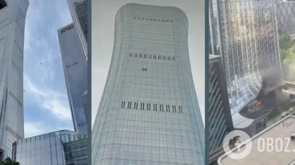 Қытайдағы 109 қабатты China Zun мұнарасына ұшақ соғылды (ВИДЕО)