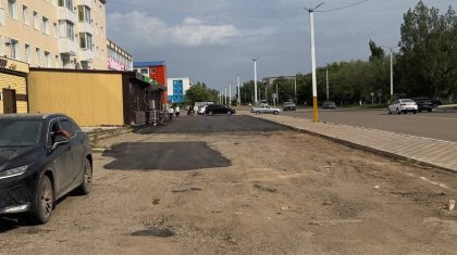 Көзбояушылық па, әлде жемқорлық па? Арқалық әкімдігі жол жөндеуді неге орта жолдан тастап кетті?